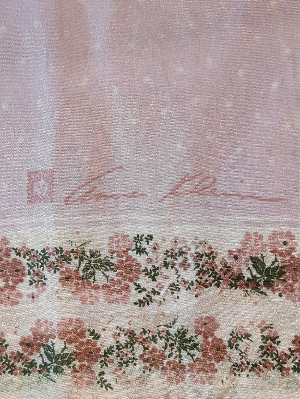 Anne Klein Silk Scarf - Picture 2 of 4